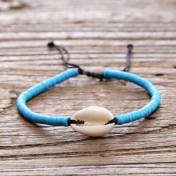 Makana Cowrie Shell Anklet by Altaes Design