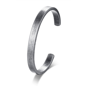 Vintage Stainless Steel Cuff Bracelet