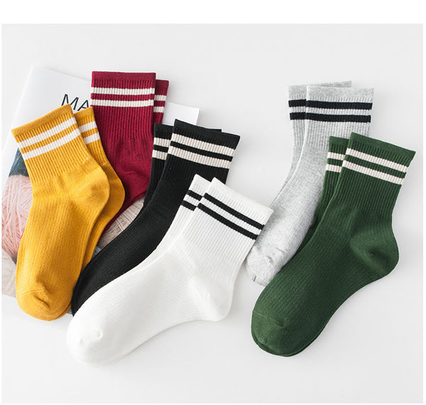 Trendy Striped Socks