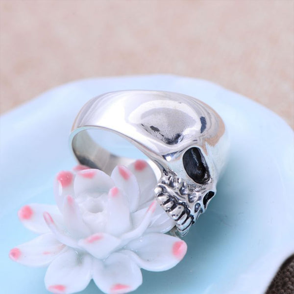 Vintage Silver Skull Ring