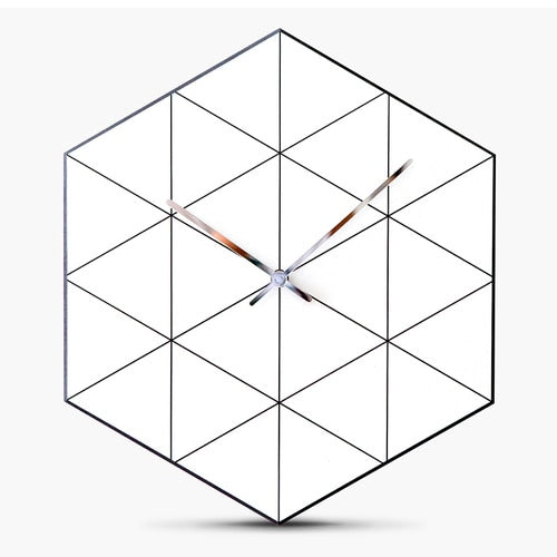 Modern Design Geometric Wall Clock