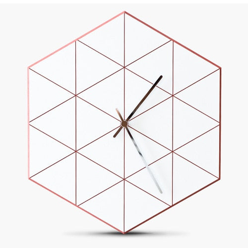 Modern Design Geometric Wall Clock