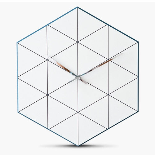 Modern Design Geometric Wall Clock