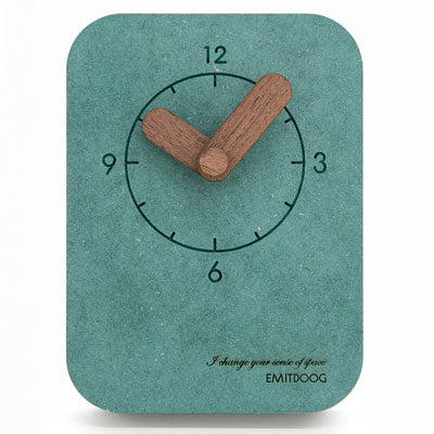 Modern Design Wood Desk Clock