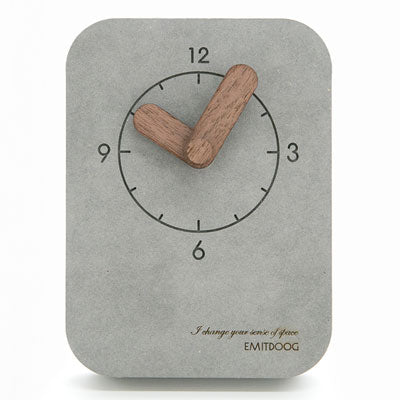 Modern Design Wood Desk Clock