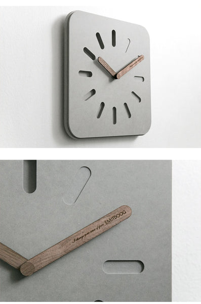 Modern Design Wooden Clock